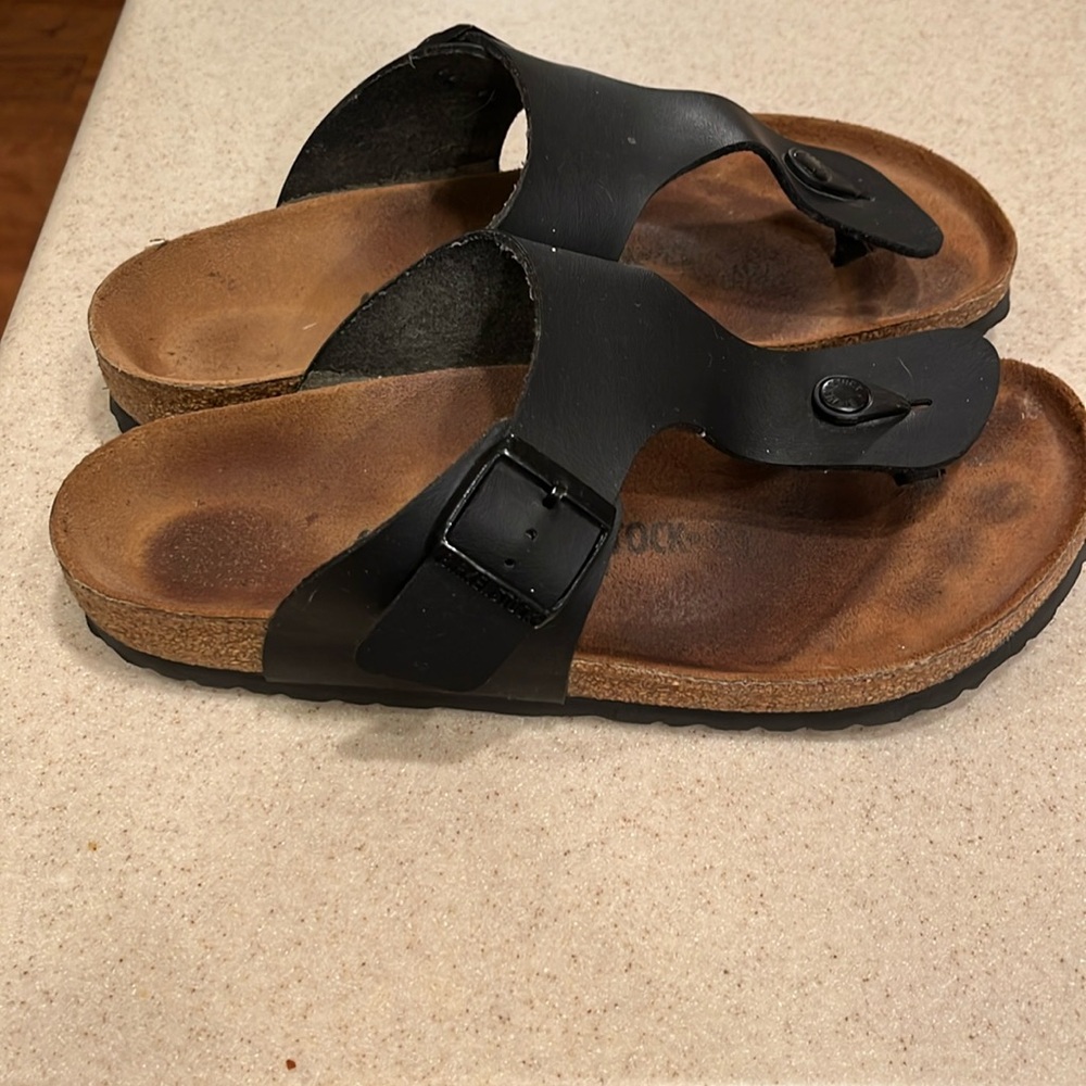 Very good used men’s Birkenstocks Gizeh 41 black
